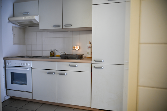 Eigene Küchenzeile in einer Wohnung des Wohn & Pflegeprojekts Lebenswert.